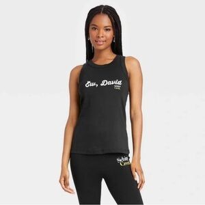 Women’s Schitt’s Creek Ew, David Graphic Tank Top Black Size XXL
